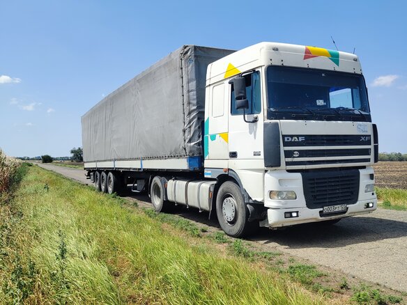 2003 DAF XF 95, белый, 2300000 рублей - вид 2