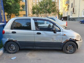 2005 Daewoo Matiz I Рестайлинг, серебристый, 140000 рублей, вид 2