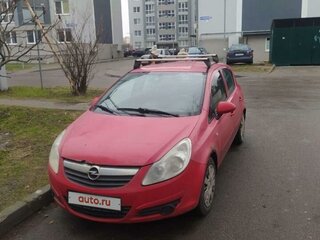 2007 Opel Corsa D, красный, 330000 рублей, вид 4