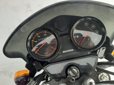 2021 Bajaj Boxer BM 150, чёрный, 110000 рублей, вид 4