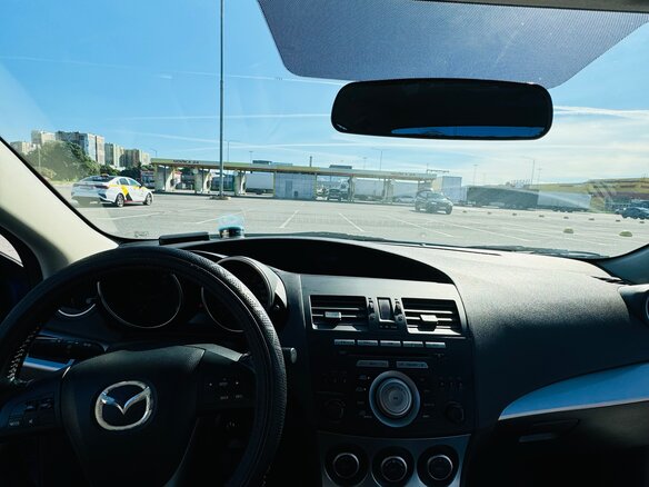 2011 Mazda 3 II (BL), голубой, 780000 рублей - вид 10
