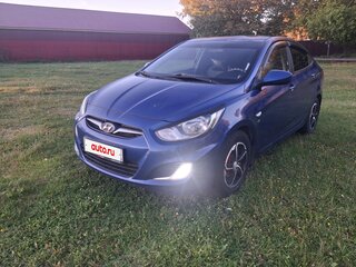 2013 Hyundai Solaris I, синий, 500000 рублей, вид 1