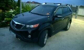 2009 Kia Sorento II, чёрный, 1100000 рублей, вид 3