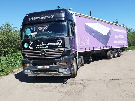 1999 Mercedes-Benz Actros, чёрный, 2900000 рублей, вид 1