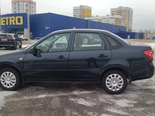 2014 Lada (ВАЗ) Granta I, синий, 465000 рублей, вид 4