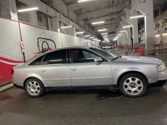 2002 Audi A6 II (C5) Рестайлинг, серебристый - вид 5