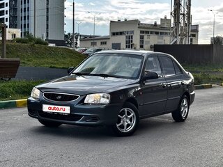 2005 Hyundai Accent ТагАЗ II, серый, 520000 рублей, вид 1