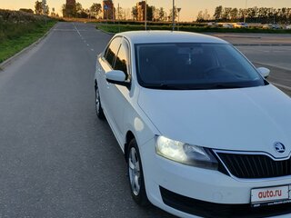 2017 Skoda Rapid I Рестайлинг, белый, 1250000 рублей, вид 3