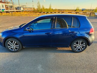 2009 Volkswagen Golf VI, синий, 800000 рублей, вид 4