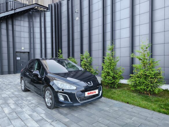 2012 Peugeot 308 I Рестайлинг, чёрный, 550000 рублей - вид 2