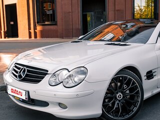 2006 Mercedes-Benz SL-Класс 350 V (R230), белый, 2500000 рублей, вид 3