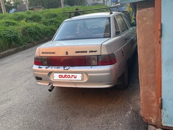 2002 Lada (ВАЗ) 2110, серебристый, 70000 рублей - вид 1