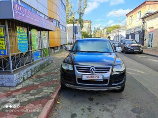 2007 Volkswagen Touareg I Рестайлинг, чёрный, 1500000 рублей, вид 1