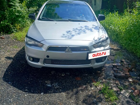 2007 Mitsubishi Lancer X, серебристый, 500000 рублей - вид 2