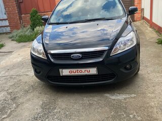 2008 Ford Focus II Рестайлинг, чёрный, 730000 рублей, вид 2