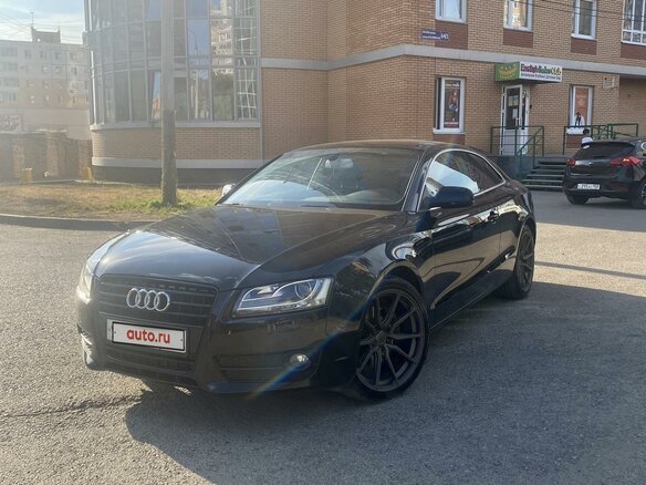 2011 Audi A5 I (8T), чёрный, 1600000 рублей - вид 1