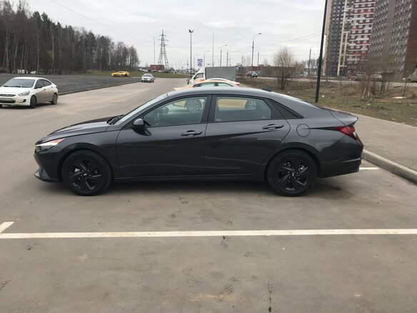 2022 Hyundai Elantra VII (CN7), серый, 2590000 рублей - вид 5