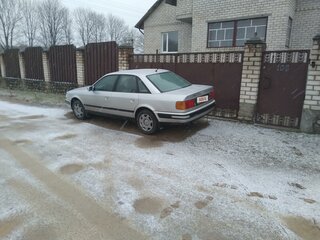 1993 Audi 100 IV (C4), серебристый, 381616 рублей, вид 2