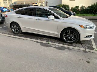 2013 Ford Fusion (North America) II, белый, 1850000 рублей, вид 3