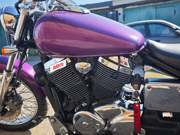 2000 Honda Shadow 400, фиолетовый, 360000 рублей - вид 3