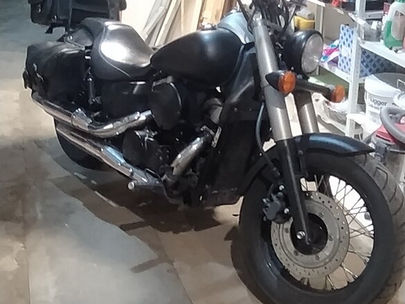 2012 Honda Shadow 750, чёрный, 565000 рублей
