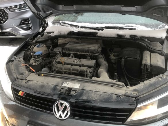 2014 Volkswagen Jetta VI, серый, 1390000 рублей - вид 6