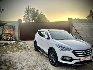 2018 Hyundai Santa Fe III Рестайлинг, белый, 2600000 рублей, вид 3