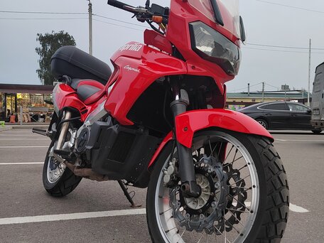 2003 Aprilia ETV 1000 Caponord, красный, 349000 рублей, вид 1