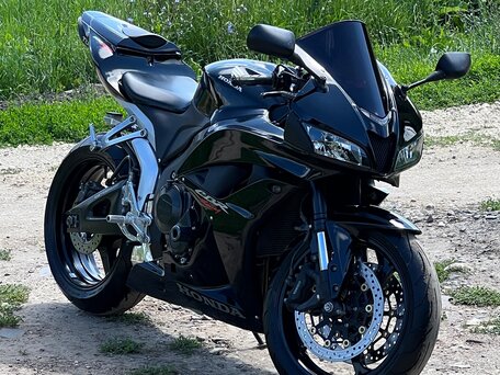 2007 Honda CBR 600RR, чёрный, 810000 рублей, вид 1