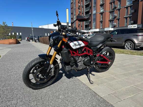 2019 Indian FTR 1200, красный, 1325000 рублей - вид 1