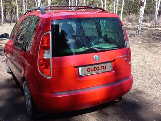 2012 Skoda Roomster I Рестайлинг, красный, 450000 рублей, вид 2