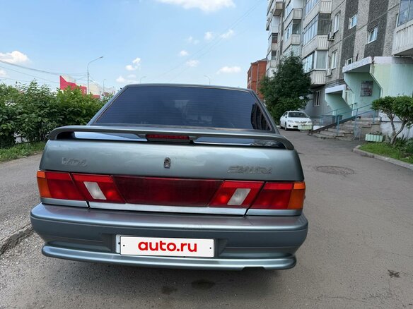 2007 Lada (ВАЗ) 2115, серый, 179000 рублей - вид 9