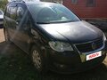 2008 Volkswagen Touran I Рестайлинг, чёрный, 450000 рублей - вид 1