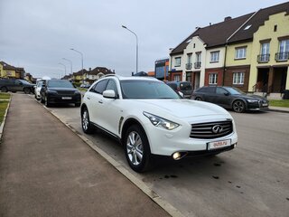 2013 Infiniti FX37 II (S51) Рестайлинг, белый, 2950000 рублей, вид 5