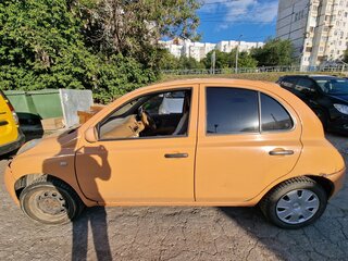 2002 Nissan March III (K12), оранжевый, 225000 рублей, вид 5