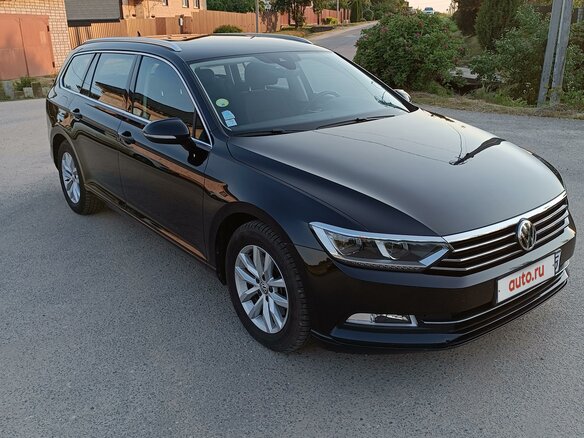 2018 Volkswagen Passat DSG7 B8, чёрный, 2300000 рублей - вид 1