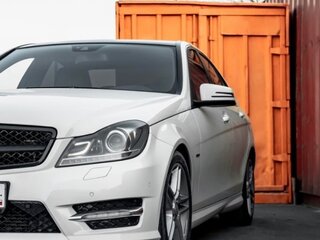 2012 Mercedes-Benz C-Класс 180 BlueEFFICIENCY III (W204) Рестайлинг, белый, 1500000 рублей, вид 1