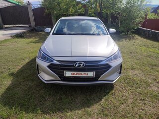 2019 Hyundai Elantra VI (AD) Рестайлинг, серебристый, 1750000 рублей, вид 2