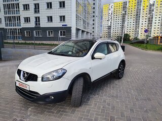 2012 Nissan Qashqai I Рестайлинг, белый, 1000000 рублей, вид 1