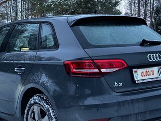 2018 Audi A3 Sportback III (8V) Рестайлинг, серый, 1387330 рублей, вид 3