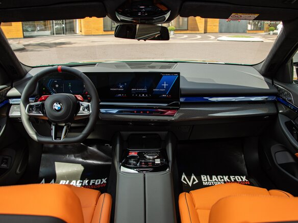 2025 BMW M5 VII (G90), зелёный - вид 11