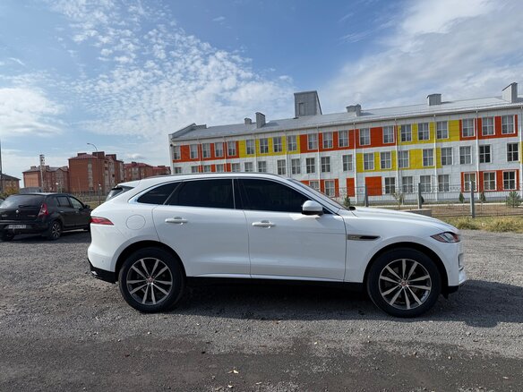 2021 Jaguar F-Pace I Рестайлинг, белый - вид 6