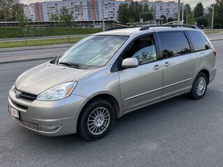 2005 Toyota Sienna II Рестайлинг, бежевый, 990000 рублей, вид 1