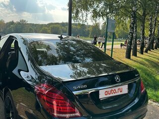 2016 Mercedes-Benz S-Класс 400 Long VI (W222, C217), чёрный, 2650000 рублей, вид 4
