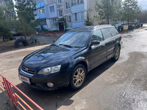 2005 Subaru Outback III, чёрный, 730000 рублей