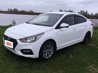 2017 Hyundai Solaris II, белый, 629000 рублей, вид 1