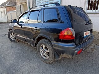 2001 Hyundai Santa Fe I, чёрный, 390000 рублей, вид 3