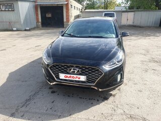 2019 Hyundai Sonata VII (LF) Рестайлинг, чёрный, 1900000 рублей, вид 3