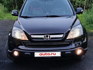 2007 Honda CR-V III, чёрный, 960000 рублей, вид 1