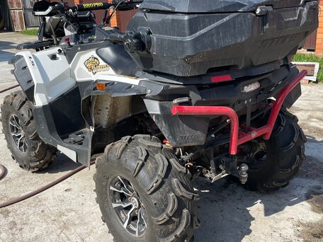 2018 Stels ATV-850 Guepard Trophy, белый, 850000 рублей, вид 2